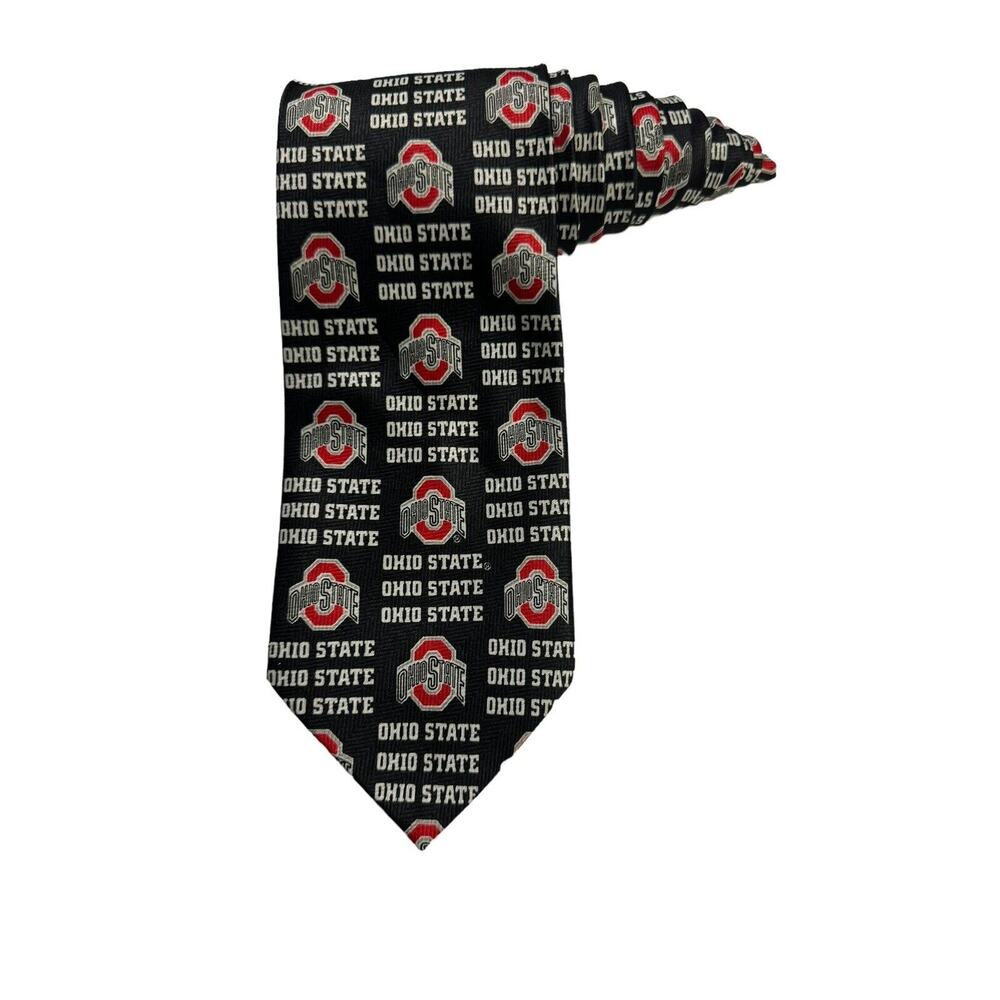 Ralph Marlin Ohio State University Logo Grid Novelty Necktie 2007